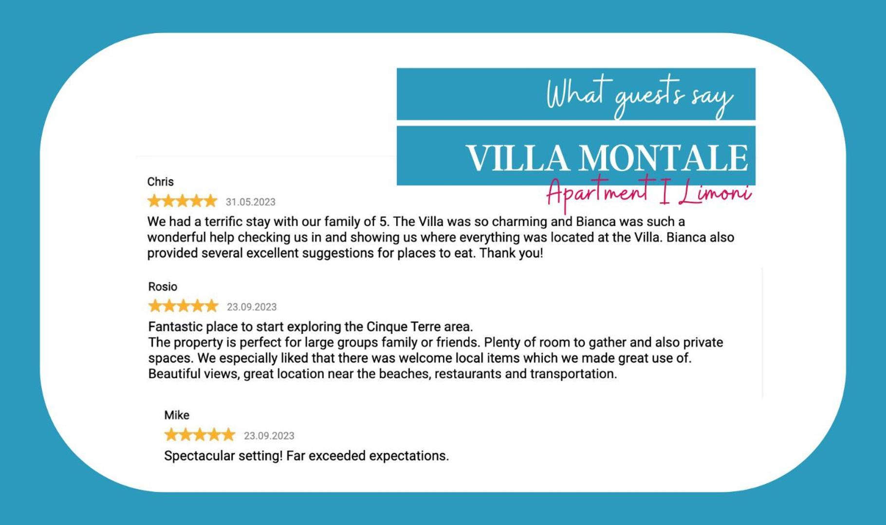 Villa Montale Apartment I Limoni Monterosso al Mare Extérieur photo